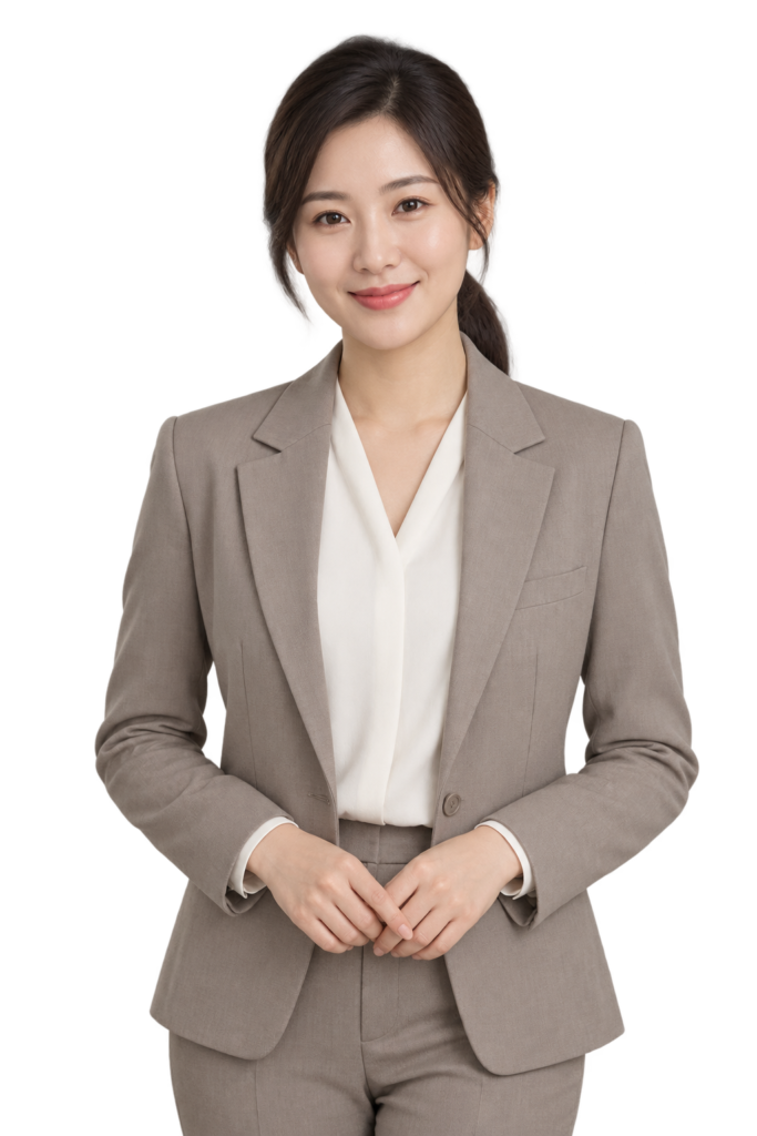 AI-generated illustrative Project Coordinator portrait