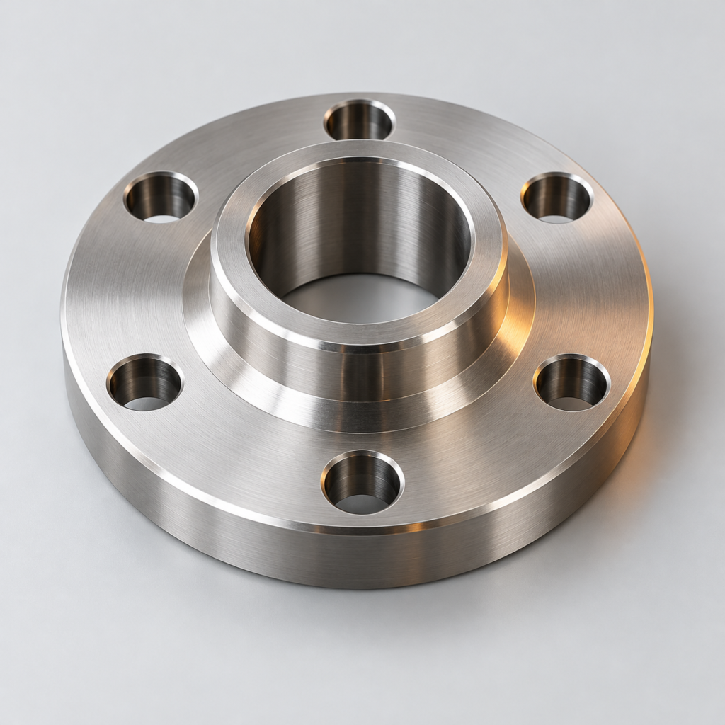 AI concept illustration: Custom Mounting Flange